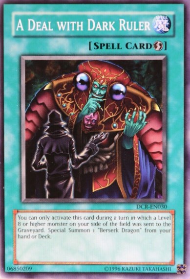 A Deal with Dark Ruler [DCR-EN030] Common | Shuffle n Cut Hobbies & Games