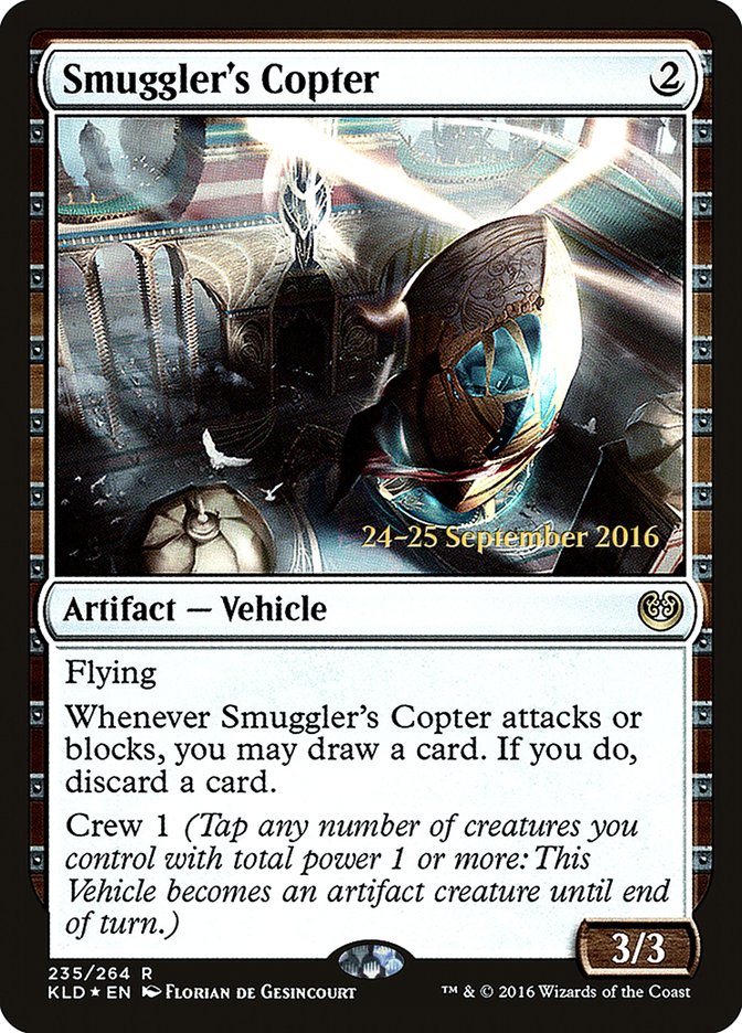 Smuggler's Copter [Kaladesh Prerelease Promos] | Shuffle n Cut Hobbies & Games