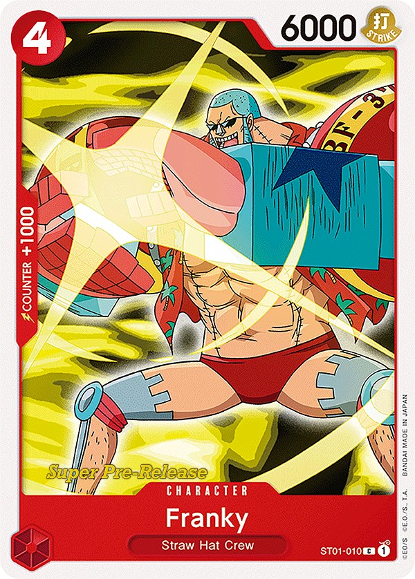 Franky [Super Pre-Release Starter Deck: Straw Hat Crew] | Shuffle n Cut Hobbies & Games