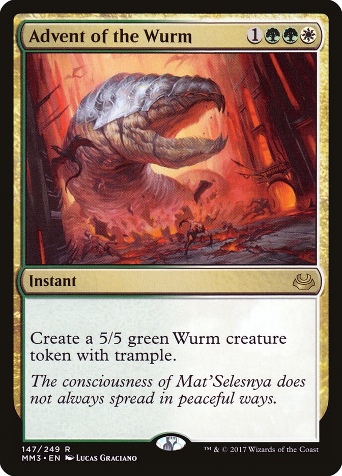 Advent of the Wurm [Modern Masters 2017] | Shuffle n Cut Hobbies & Games