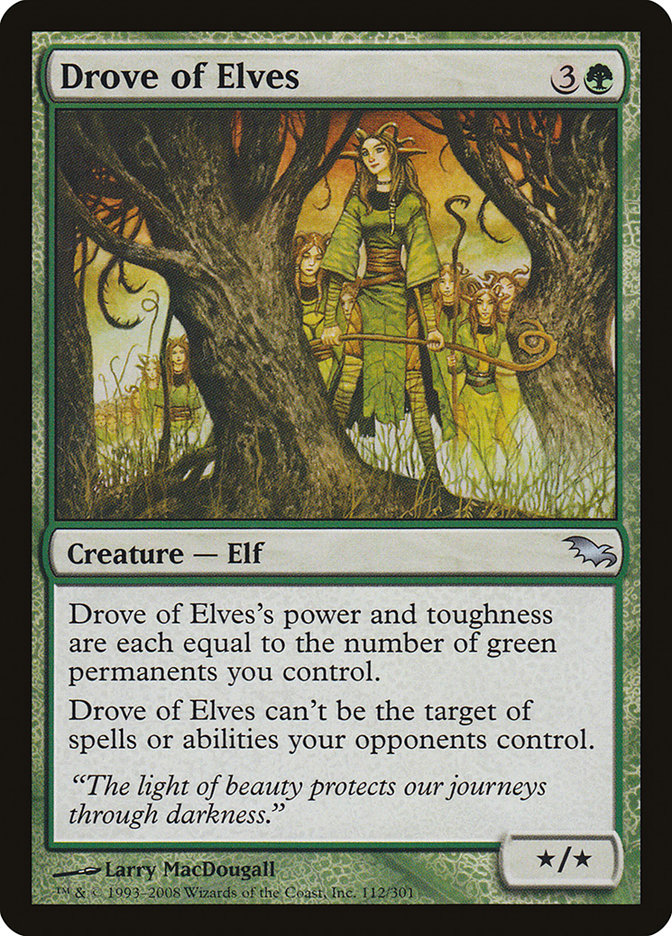 Drove of Elves [Shadowmoor] | Shuffle n Cut Hobbies & Games