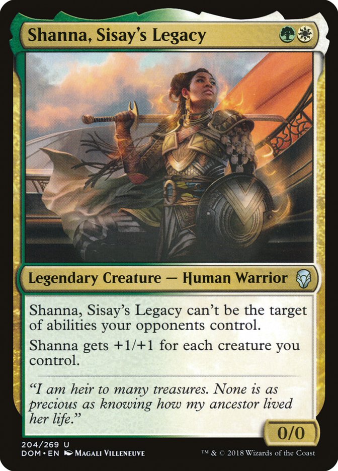 Shanna, Sisay's Legacy [Dominaria] | Shuffle n Cut Hobbies & Games