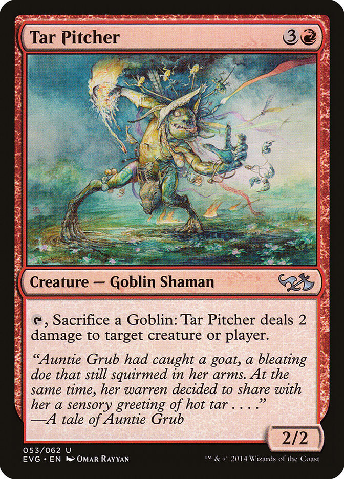 Tar Pitcher (Elves vs. Goblins) [Duel Decks Anthology] | Shuffle n Cut Hobbies & Games