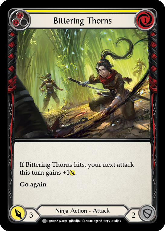 Bittering Thorns [CRU072] 1st Edition Normal | Shuffle n Cut Hobbies & Games