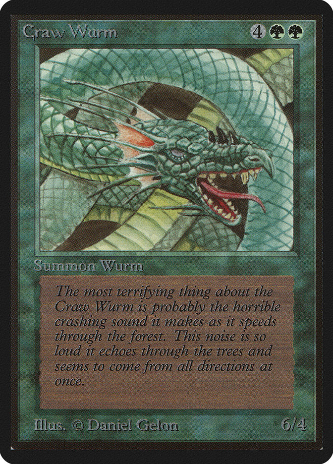 Craw Wurm [Beta Edition] | Shuffle n Cut Hobbies & Games