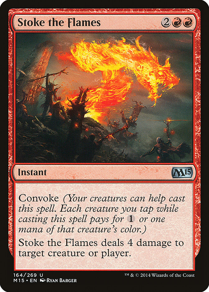 Stoke the Flames [Magic 2015] | Shuffle n Cut Hobbies & Games