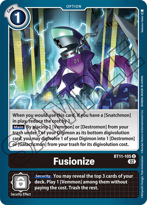 Fusionize [BT11-105] [Dimensional Phase] | Shuffle n Cut Hobbies & Games