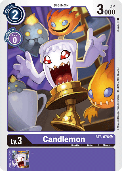 Candlemon [BT3-076] [Release Special Booster Ver.1.5] | Shuffle n Cut Hobbies & Games