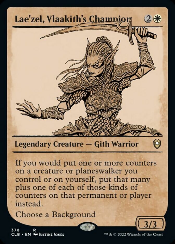 Lae'zel, Vlaakith's Champion (Showcase) [Commander Legends: Battle for Baldur's Gate] | Shuffle n Cut Hobbies & Games