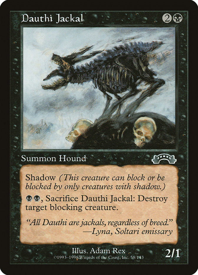 Dauthi Jackal [Exodus] | Shuffle n Cut Hobbies & Games