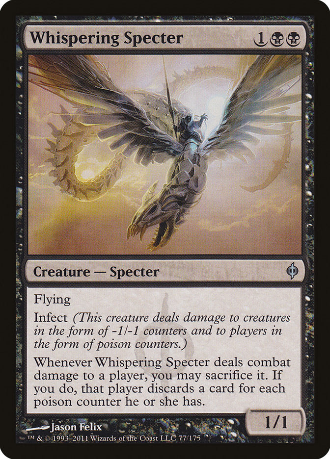 Whispering Specter [New Phyrexia] | Shuffle n Cut Hobbies & Games
