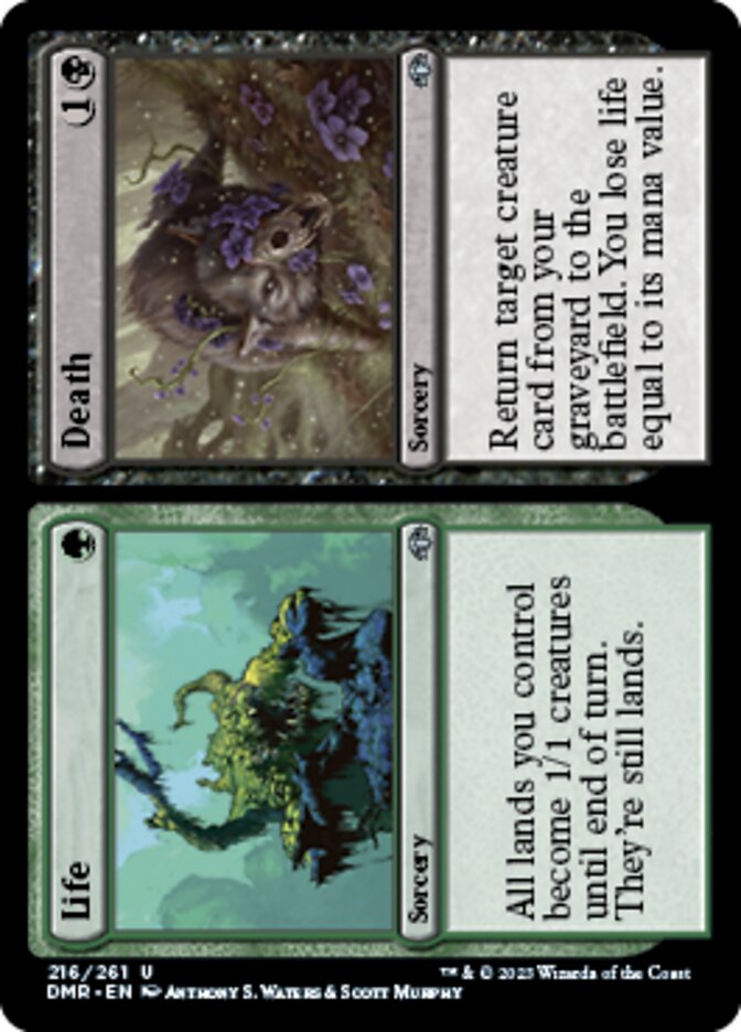 Life // Death [Dominaria Remastered] | Shuffle n Cut Hobbies & Games