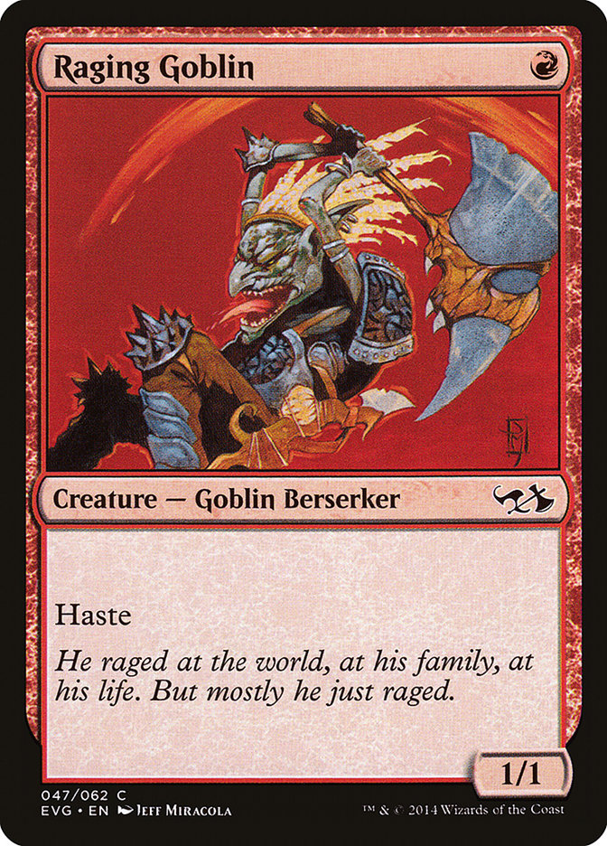 Raging Goblin (Elves vs. Goblins) [Duel Decks Anthology] | Shuffle n Cut Hobbies & Games