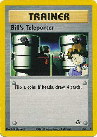 Bill's Teleporter (91/111) [Neo Genesis Unlimited] | Shuffle n Cut Hobbies & Games