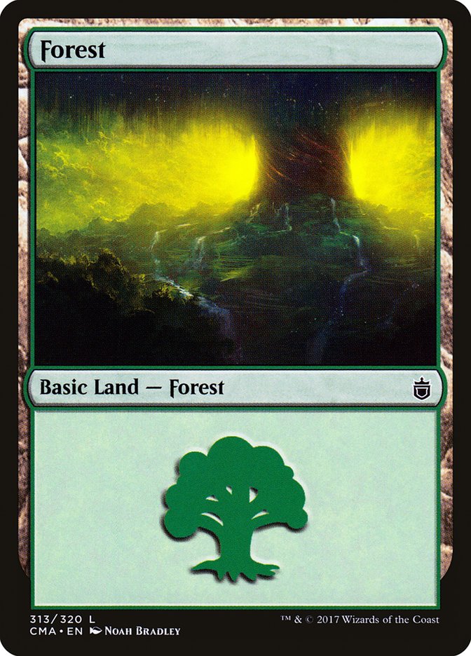 Forest (313) [Commander Anthology] | Shuffle n Cut Hobbies & Games