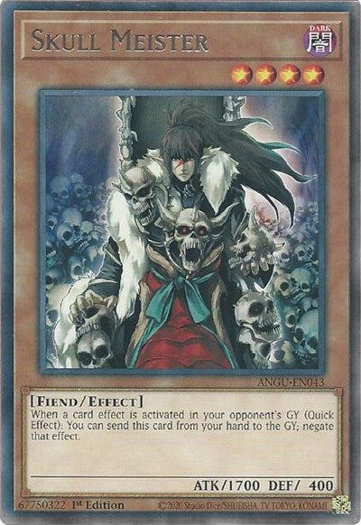 Skull Meister (Rare) [ANGU-EN043] Rare | Shuffle n Cut Hobbies & Games
