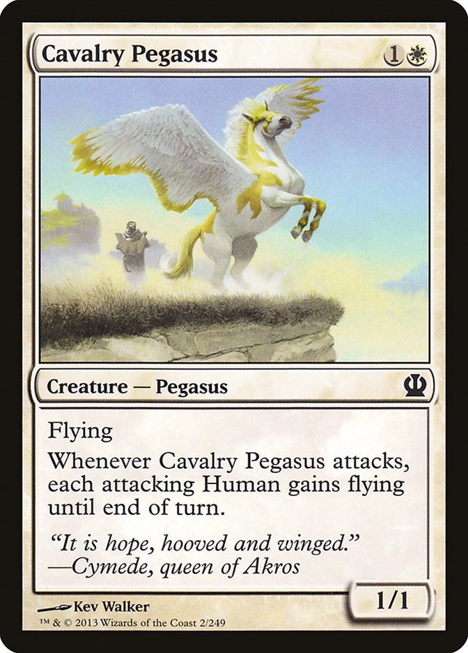 Cavalry Pegasus [Theros] | Shuffle n Cut Hobbies & Games
