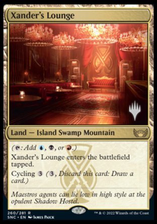 Xander's Lounge (Promo Pack) [Streets of New Capenna Promos] | Shuffle n Cut Hobbies & Games