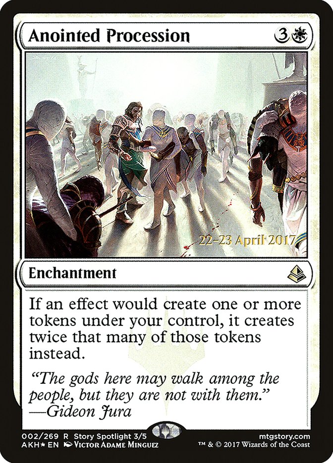 Anointed Procession [Amonkhet Prerelease Promos] | Shuffle n Cut Hobbies & Games
