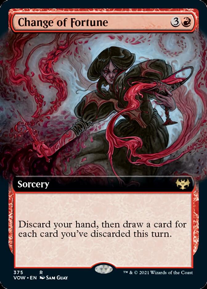 Change of Fortune (Extended Art) [Innistrad: Crimson Vow] | Shuffle n Cut Hobbies & Games