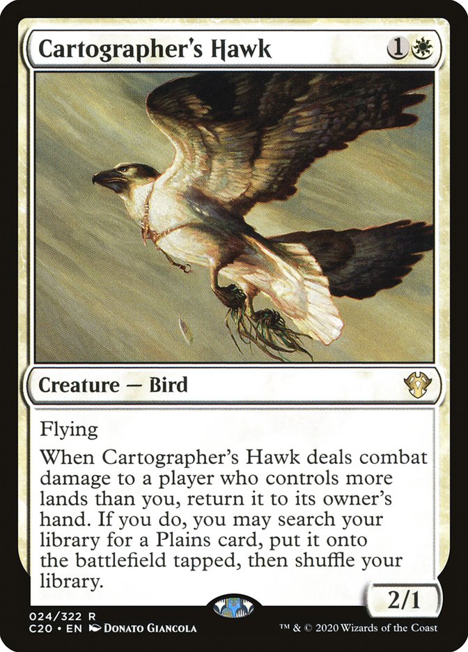 Cartographer's Hawk [Commander 2020] | Shuffle n Cut Hobbies & Games