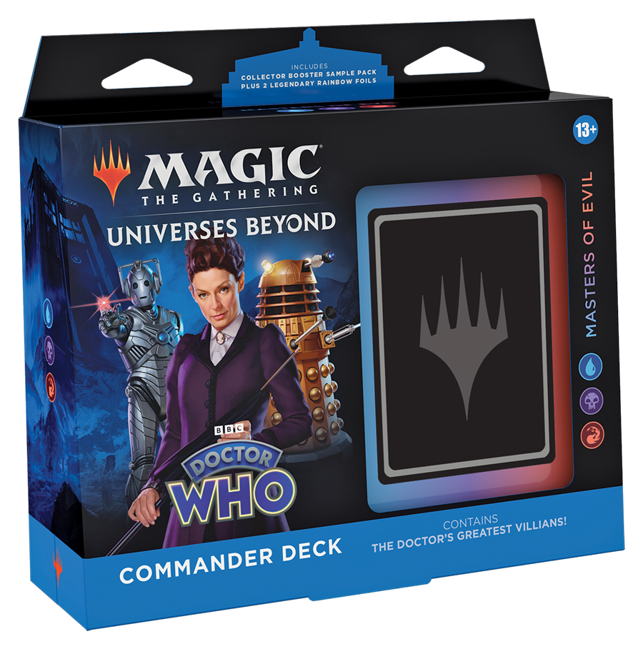 Doctor Who - Commander Deck (Masters of Evil) | Shuffle n Cut Hobbies & Games