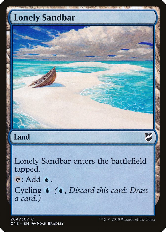 Lonely Sandbar [Commander 2018] | Shuffle n Cut Hobbies & Games