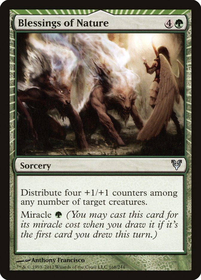 Blessings of Nature [Avacyn Restored] | Shuffle n Cut Hobbies & Games