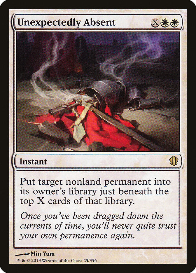 Unexpectedly Absent [Commander 2013] | Shuffle n Cut Hobbies & Games