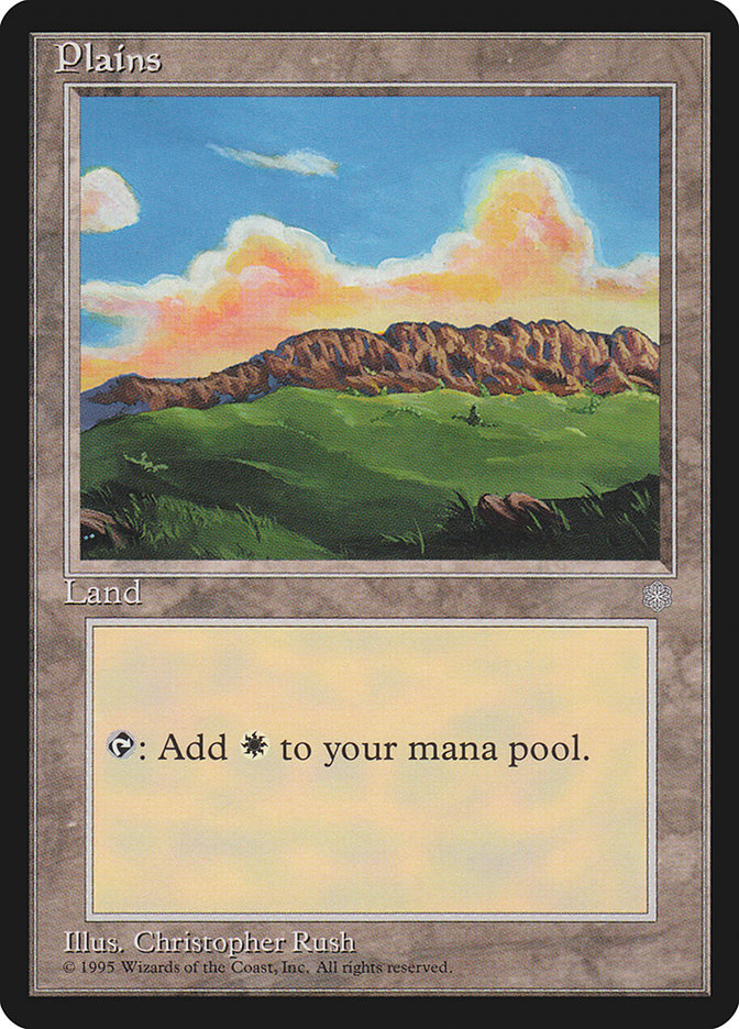 Plains (Eyes Bottom Left) [Ice Age] | Shuffle n Cut Hobbies & Games