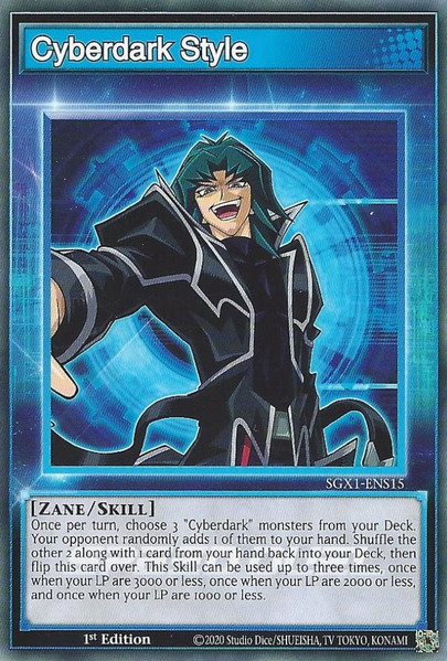 Cyberdark Style [SGX1-ENS15] Common | Shuffle n Cut Hobbies & Games