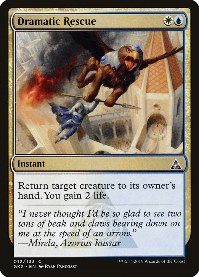 Dramatic Rescue [Ravnica Allegiance Guild Kit] | Shuffle n Cut Hobbies & Games