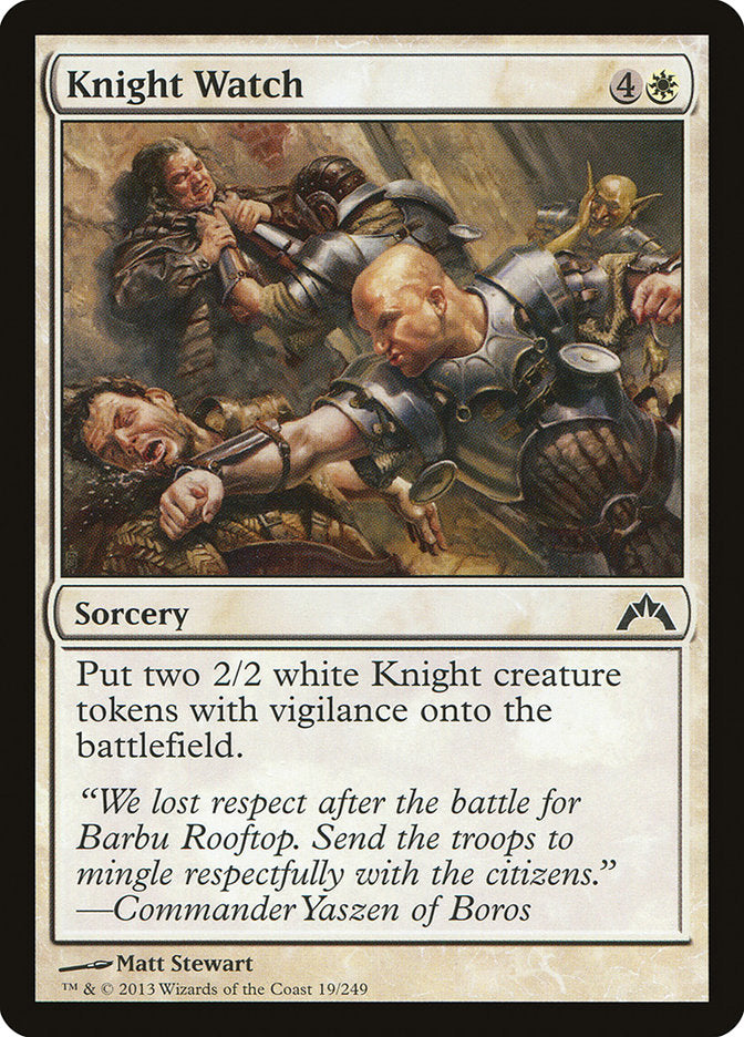 Knight Watch [Gatecrash] | Shuffle n Cut Hobbies & Games
