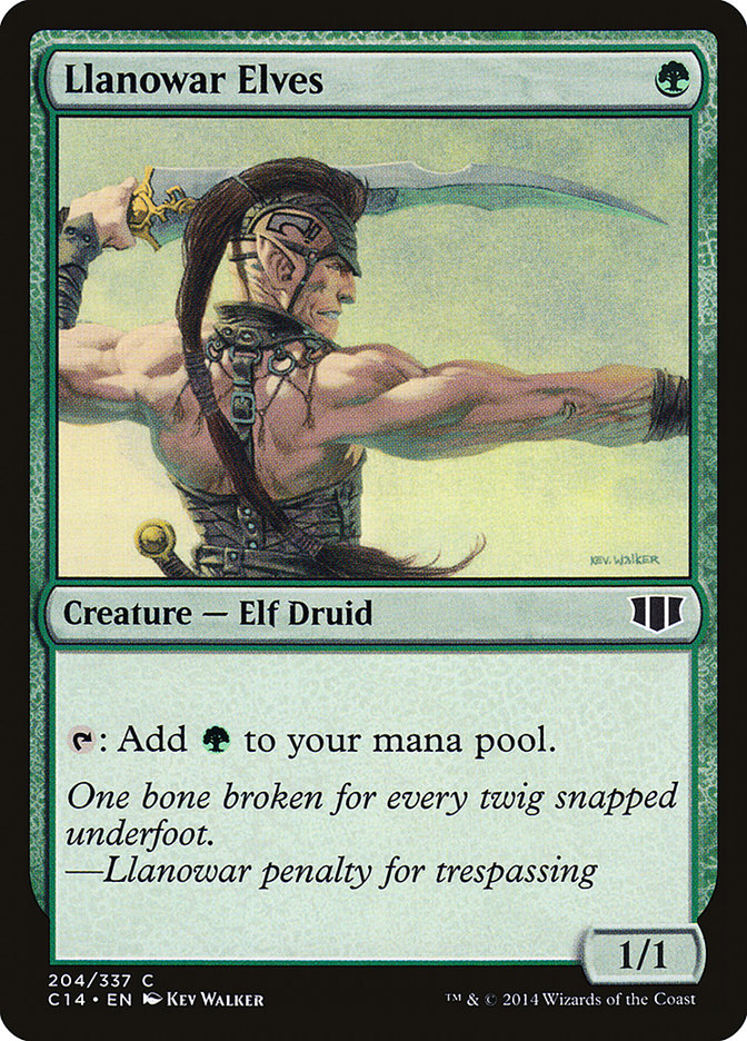 Llanowar Elves [Commander 2014] | Shuffle n Cut Hobbies & Games