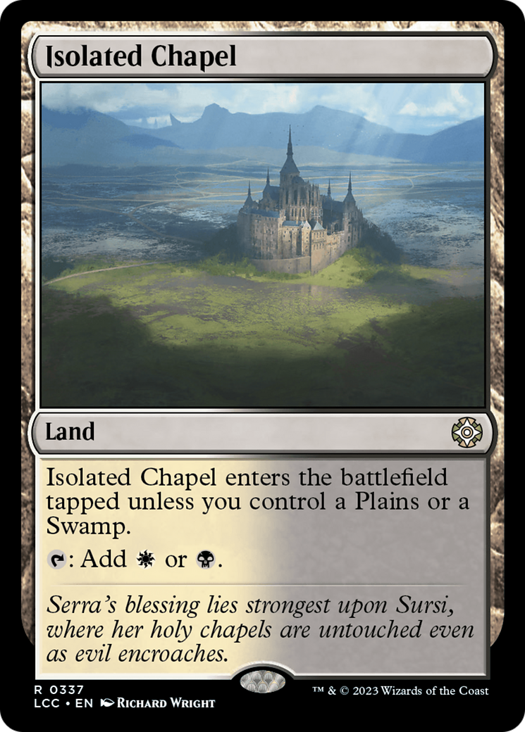 Isolated Chapel [The Lost Caverns of Ixalan Commander] | Shuffle n Cut Hobbies & Games