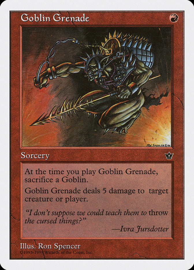 Goblin Grenade [Anthologies] | Shuffle n Cut Hobbies & Games