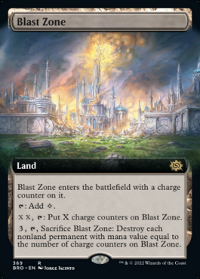 Blast Zone (Extended Art) [The Brothers' War] | Shuffle n Cut Hobbies & Games