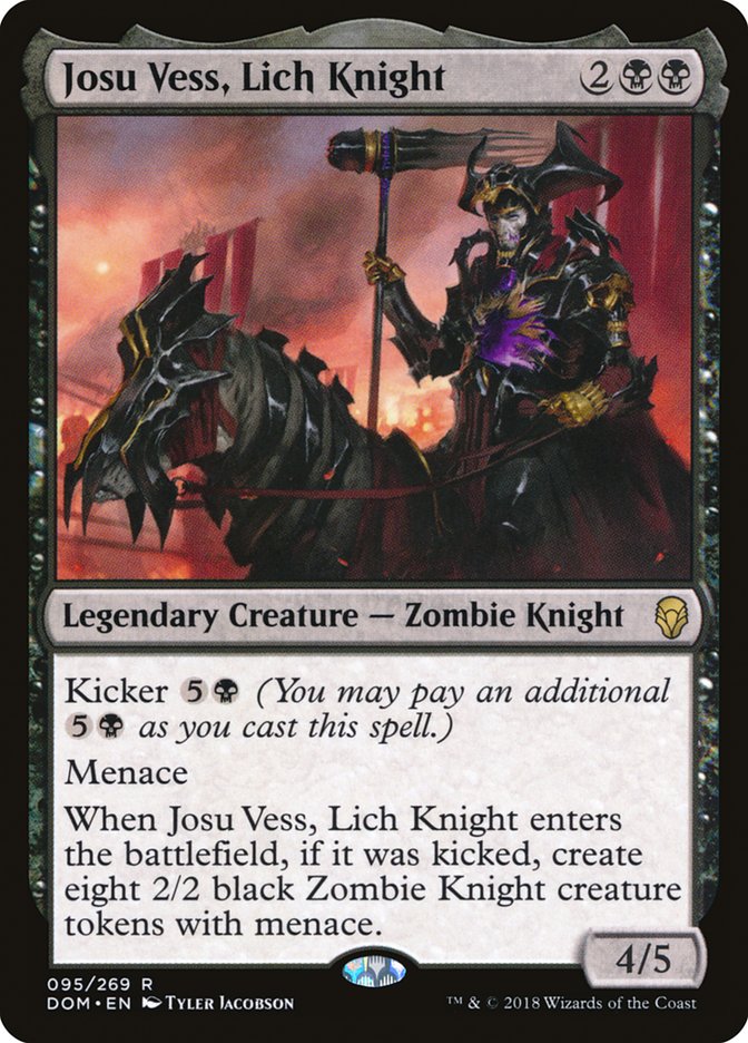 Josu Vess, Lich Knight [Dominaria] | Shuffle n Cut Hobbies & Games