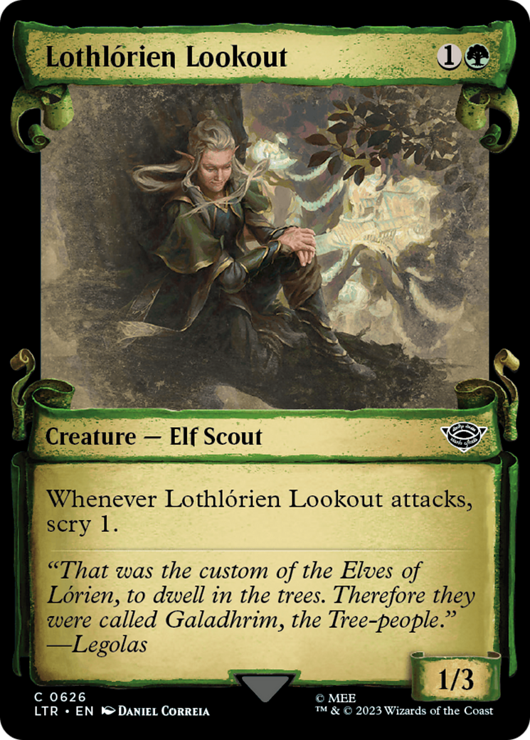 Lothlorien Lookout [The Lord of the Rings: Tales of Middle-Earth Showcase Scrolls] | Shuffle n Cut Hobbies & Games