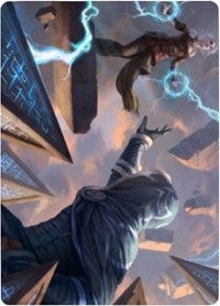 Nahiri's Binding Art Card [Zendikar Rising Art Series] | Shuffle n Cut Hobbies & Games