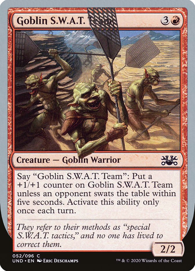 Goblin S.W.A.T. Team [Unsanctioned] | Shuffle n Cut Hobbies & Games