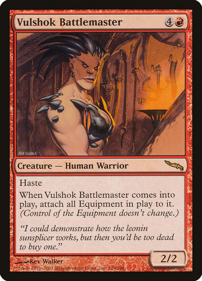 Vulshok Battlemaster [Mirrodin] | Shuffle n Cut Hobbies & Games