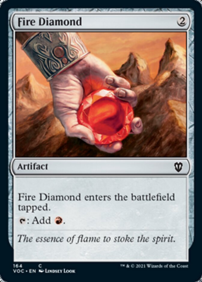 Fire Diamond [Innistrad: Crimson Vow Commander] | Shuffle n Cut Hobbies & Games