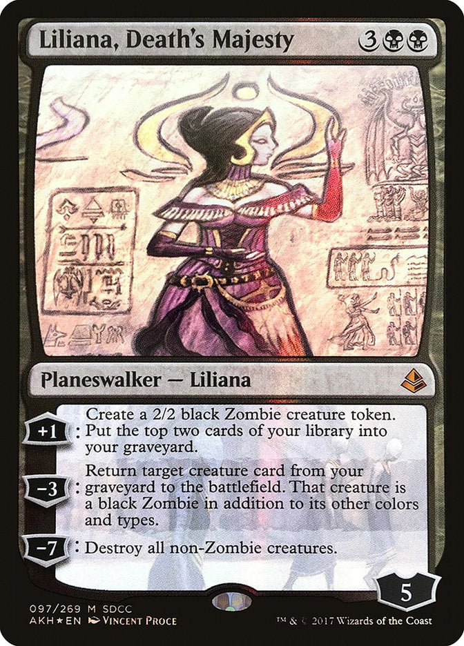 Liliana, Death's Majesty [San Diego Comic-Con 2017] | Shuffle n Cut Hobbies & Games