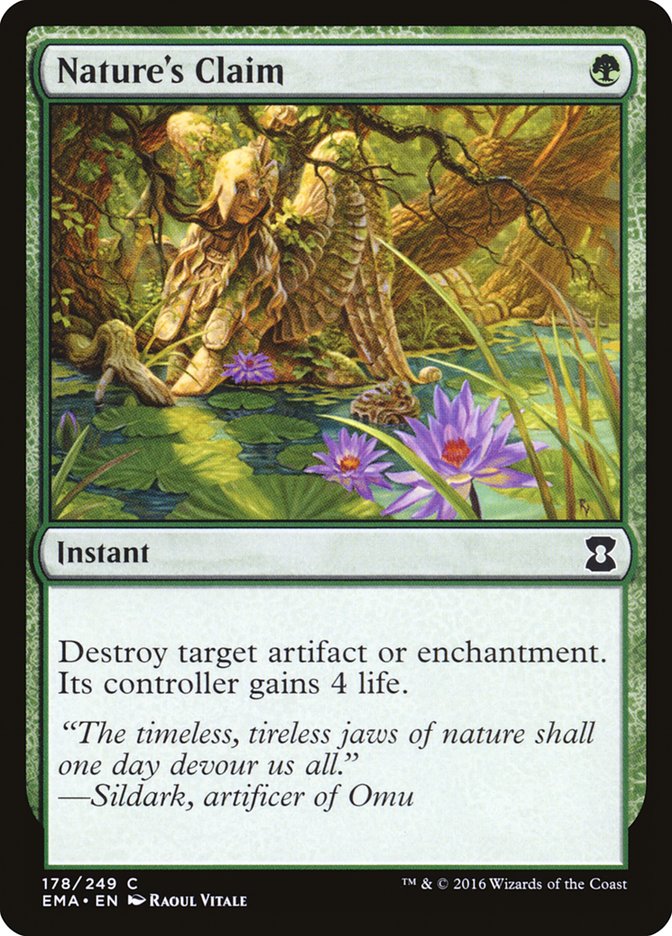 Nature's Claim [Eternal Masters] | Shuffle n Cut Hobbies & Games