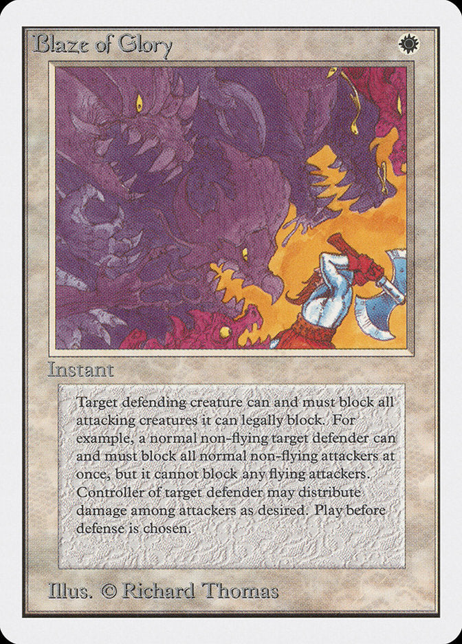 Blaze of Glory [Unlimited Edition] | Shuffle n Cut Hobbies & Games