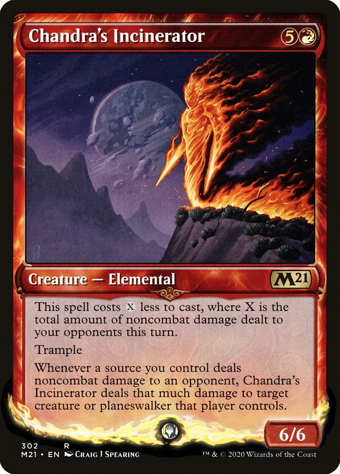 Chandra's Incinerator (Showcase) [Core Set 2021] | Shuffle n Cut Hobbies & Games