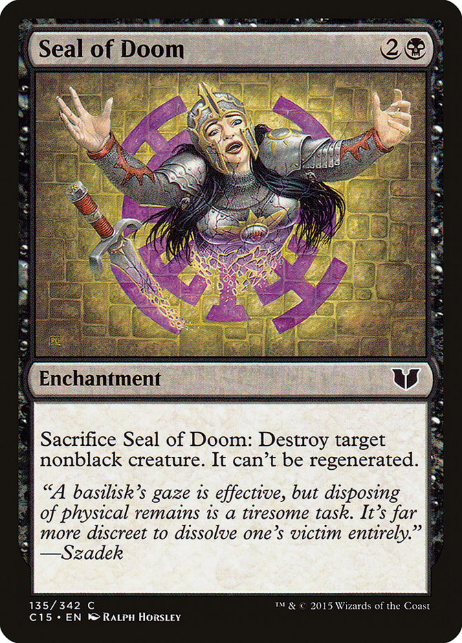 Seal of Doom [Commander 2015] | Shuffle n Cut Hobbies & Games