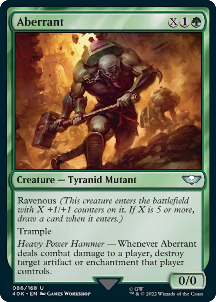 Aberrant (Surge Foil) [Warhammer 40,000] | Shuffle n Cut Hobbies & Games