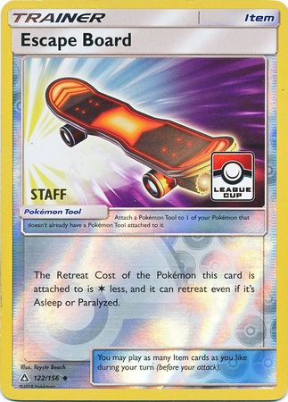 Escape Board (122a/156) (League Promo Staff) [Sun & Moon: Ultra Prism] | Shuffle n Cut Hobbies & Games